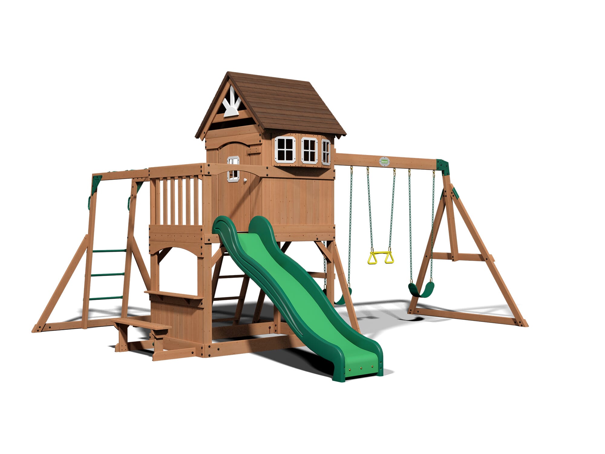 Montpelier wooden swing set on sale